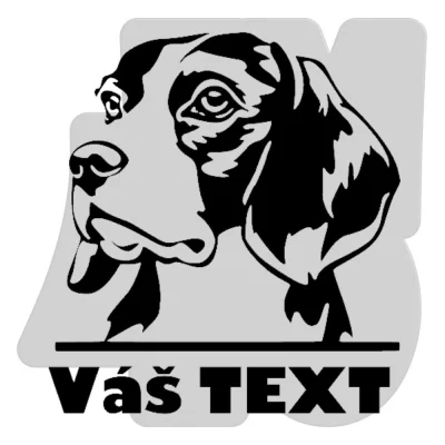 Samolepka Beagle 003