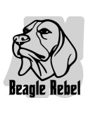 Samolepka Beagle 004