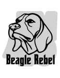 Samolepka Beagle 004