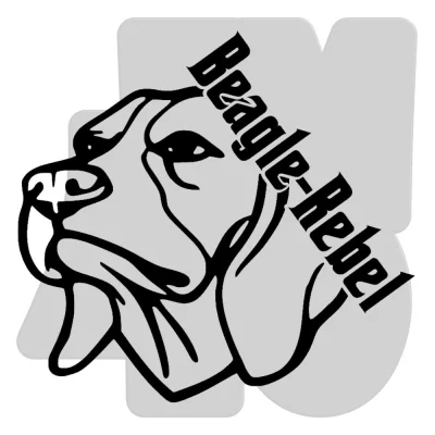 Samolepka Beagle 005