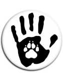 Placka Ruka s tlapkou