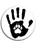 Placka Ruka s tlapkou