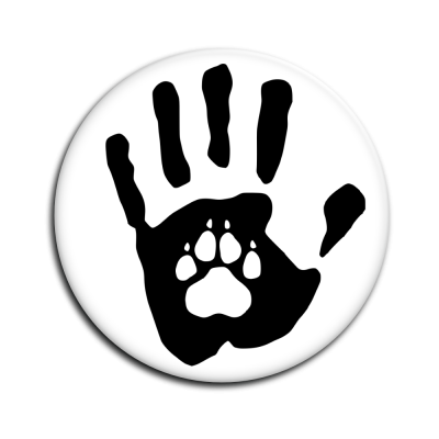 Placka Ruka s tlapkou