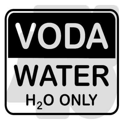 Samolepka Karavan voda