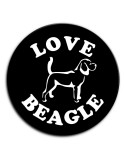 Placka Love Beagle