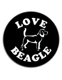Placka Love Beagle