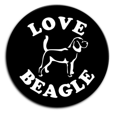 Placka Love Beagle