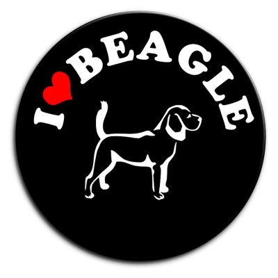 Placka Love Beagle 2