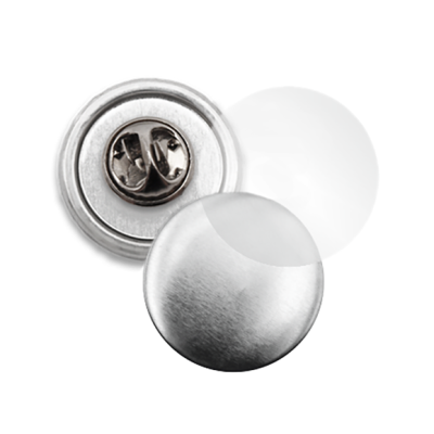 Placka s pin - vlastní motiv