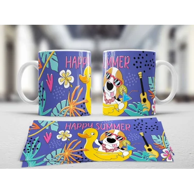 Hrnek Happy summer Beagle