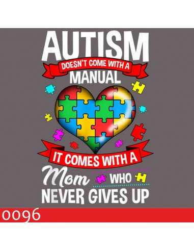 Nažehlovačka 0096 autismus