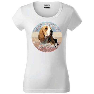 Dámské tričko Retro Best Friend