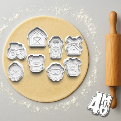 Vykrajovátka set farma