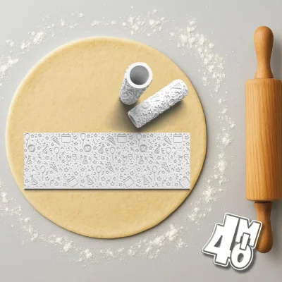 Texturovací váleček Nový rok 01