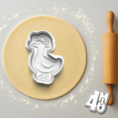 Vykrajovátko hloupá husa 04