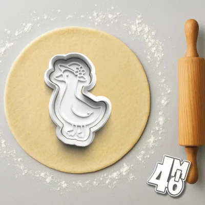 Vykrajovátko hloupá husa 04