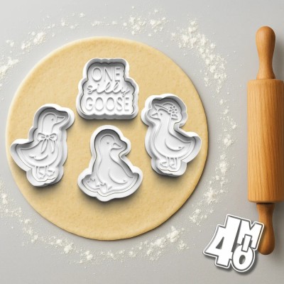 Vykrajovátka set hloupá husa