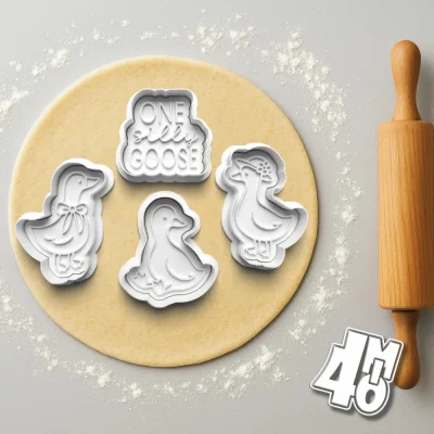 Vykrajovátka set hloupá husa