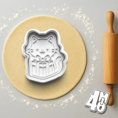 Vykrajovátko Vánoční kočka 03