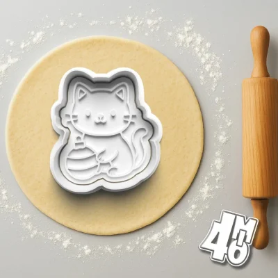 Vykrajovátko Vánoční kočka 04