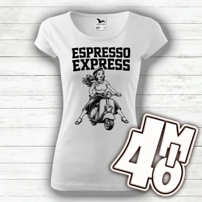 Tričko skútr Espresso EXPRESS