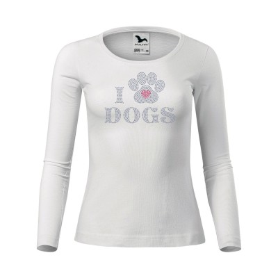 Dámské tričko dr I LOVE DOG