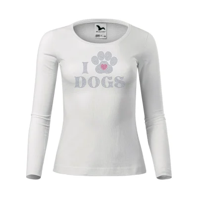 Dámské tričko dr I LOVE DOG