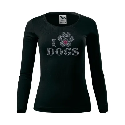 Dámské tričko dr I LOVE DOG