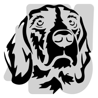 Samolepka Beagle 002